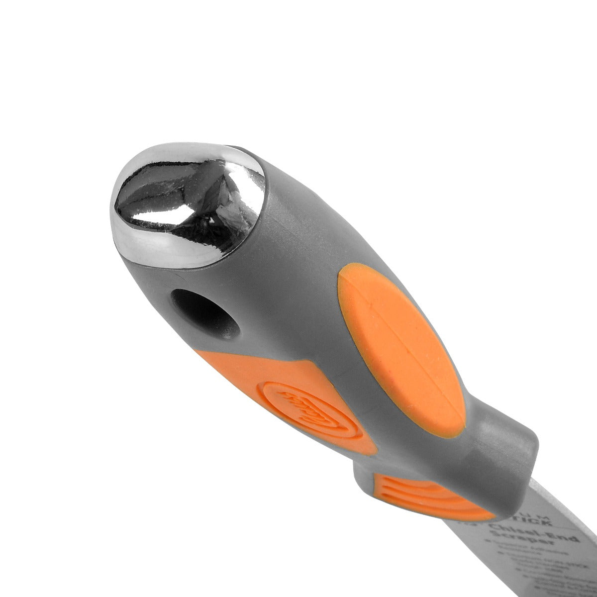 Clauss 1.5’’ Titanium Non-Stick STIFF Chisel-End Scraper with Hammer End - 18867 - Hardware & Industrial Cutting