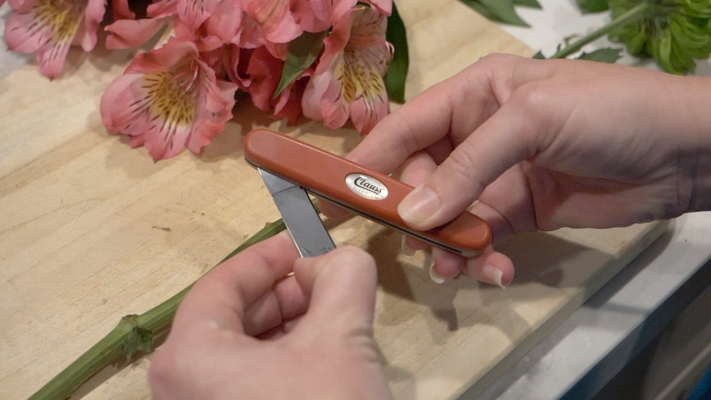 Clauss 6.5’’ Ti Folding Knife Straight - 18426 - Available for Purchase