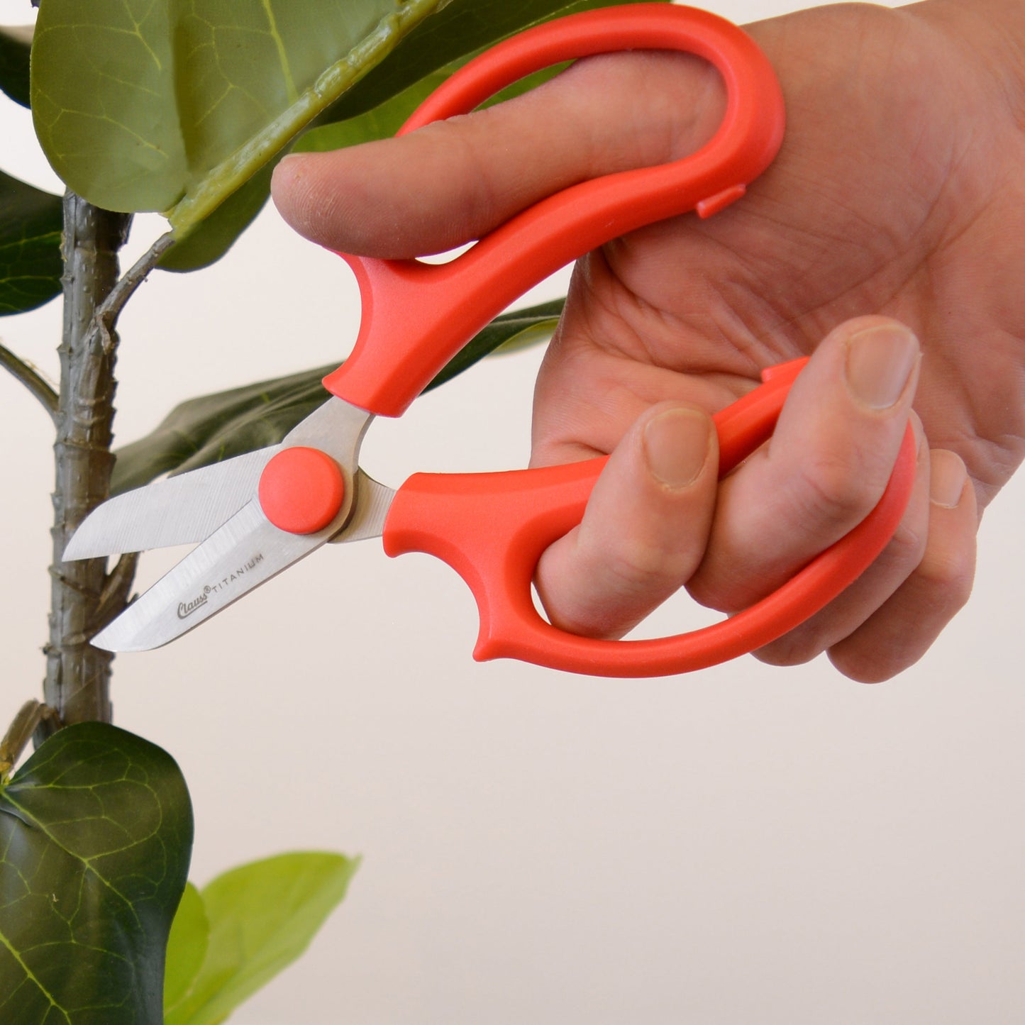 Clauss 6.5in Titanium Pruners Floral and Lawn & Garden