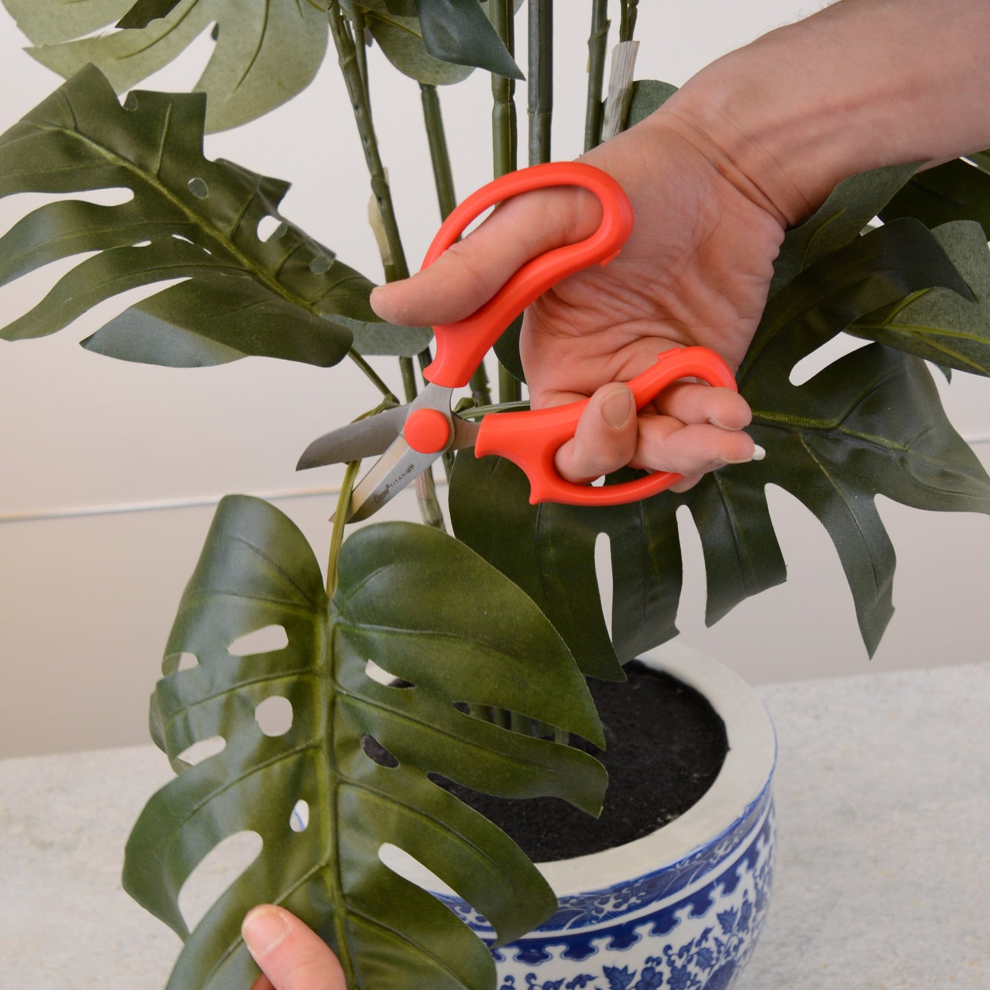 Clauss 6.5in Titanium Pruners Floral and Lawn & Garden