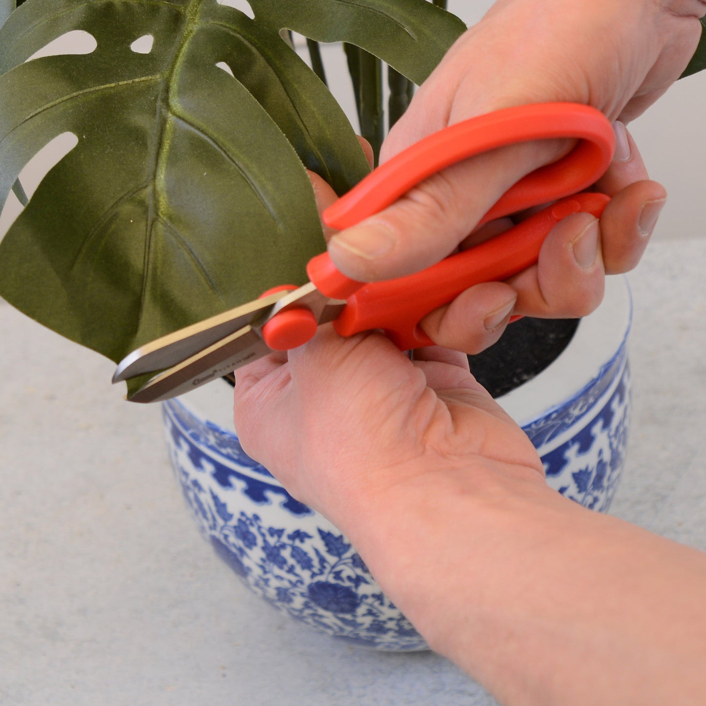 Clauss 6.5in Titanium Pruners Floral and Lawn & Garden
