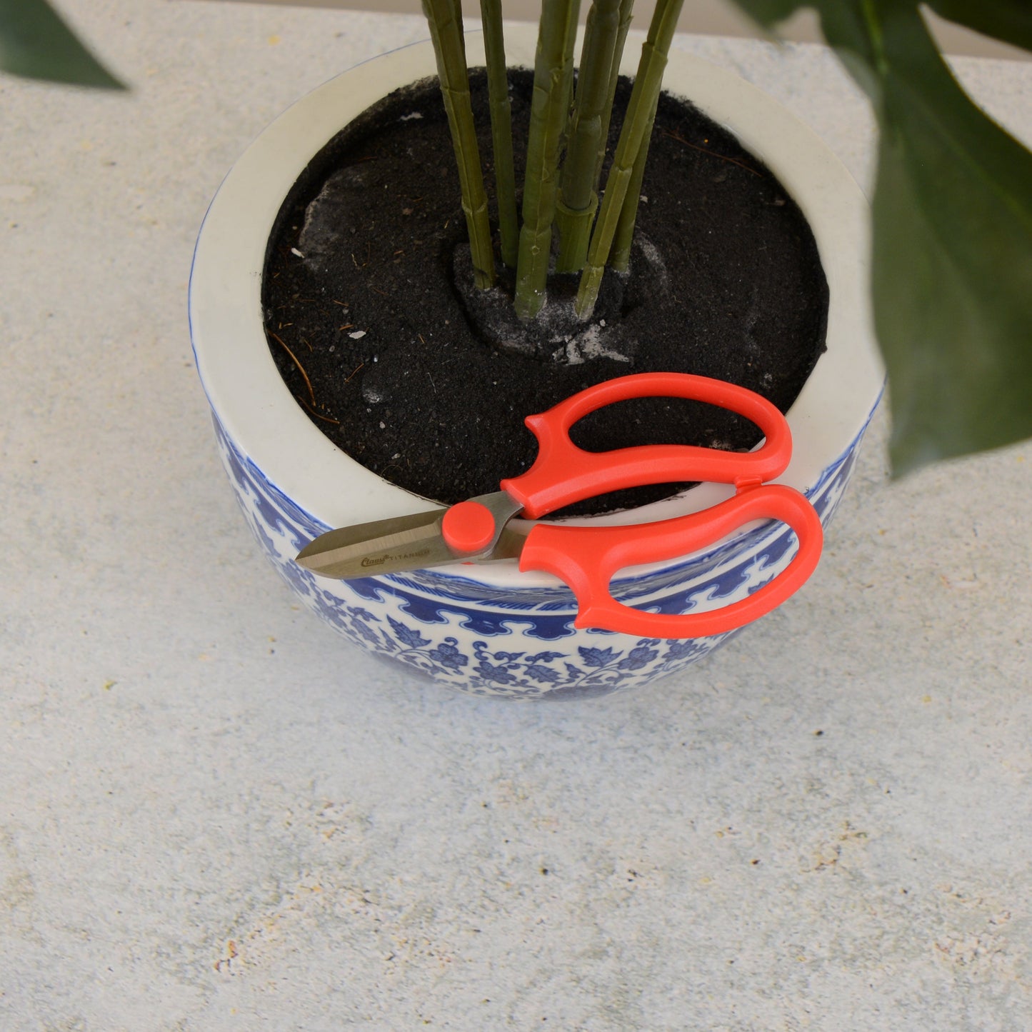 Clauss 6.5in Titanium Pruners Floral and Lawn & Garden