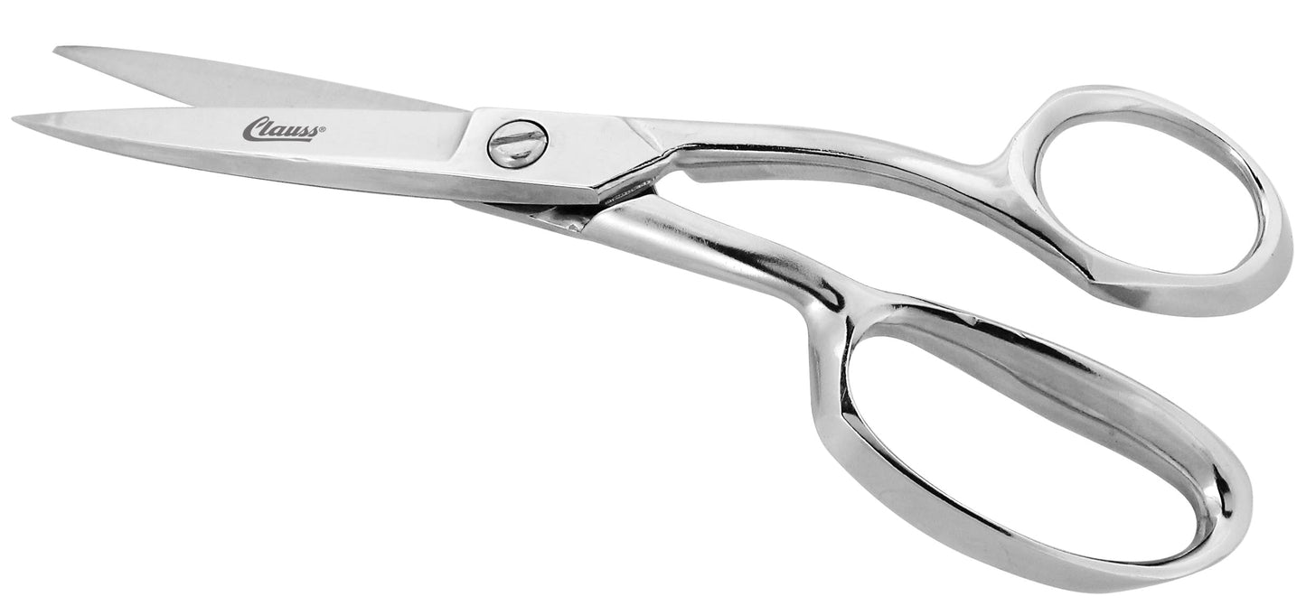 Clauss 8.25’’ Shear - Offset Handle SureSet Carpet - 11240 - Scissors Shears Cutters