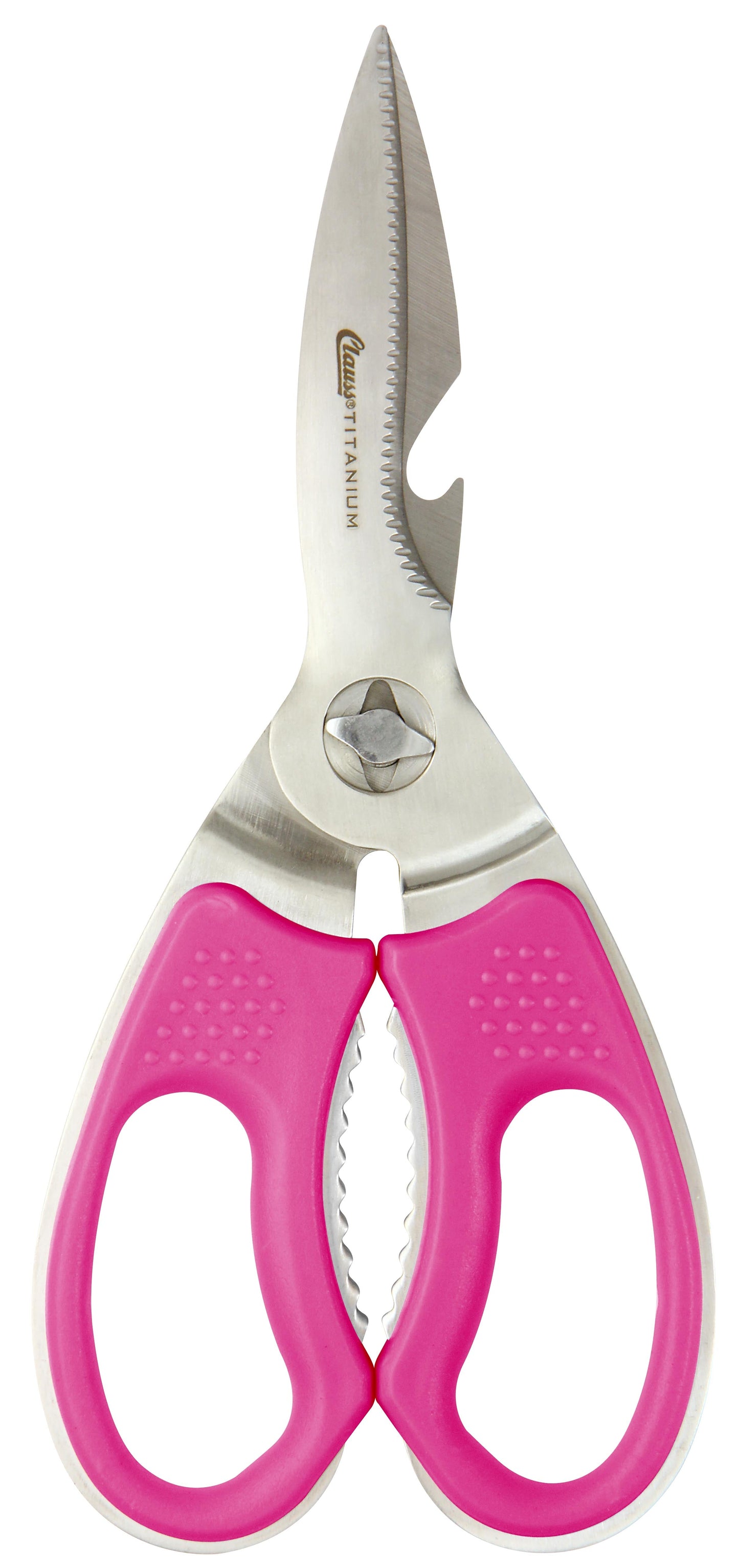 Clauss 8.5’’ Titanium Detachable Chef Shears Pink - 18872 - Available for Purchase