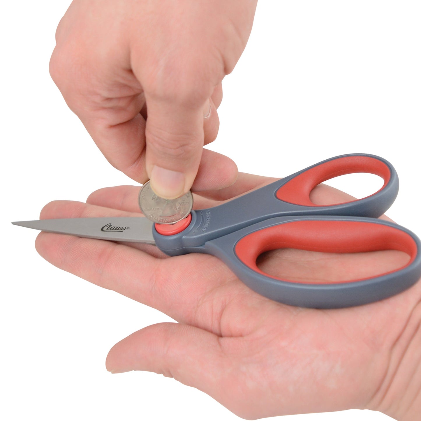 Clauss 8’’ HUB Straight Stainless Steel Adjustable Shears (20463) - Hardware & Industrial Cutting