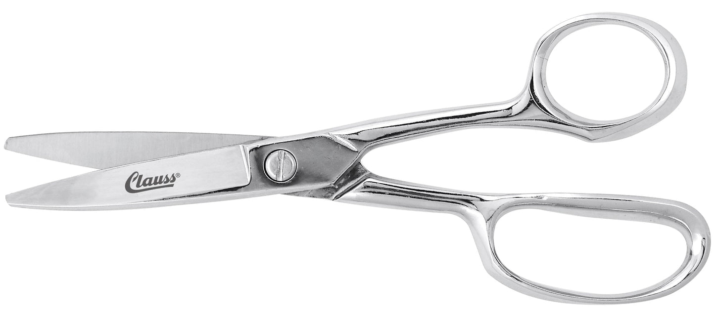 Clauss 8’’ Straight Shear - Round Points - 1120006 - Scissors Shears Cutters