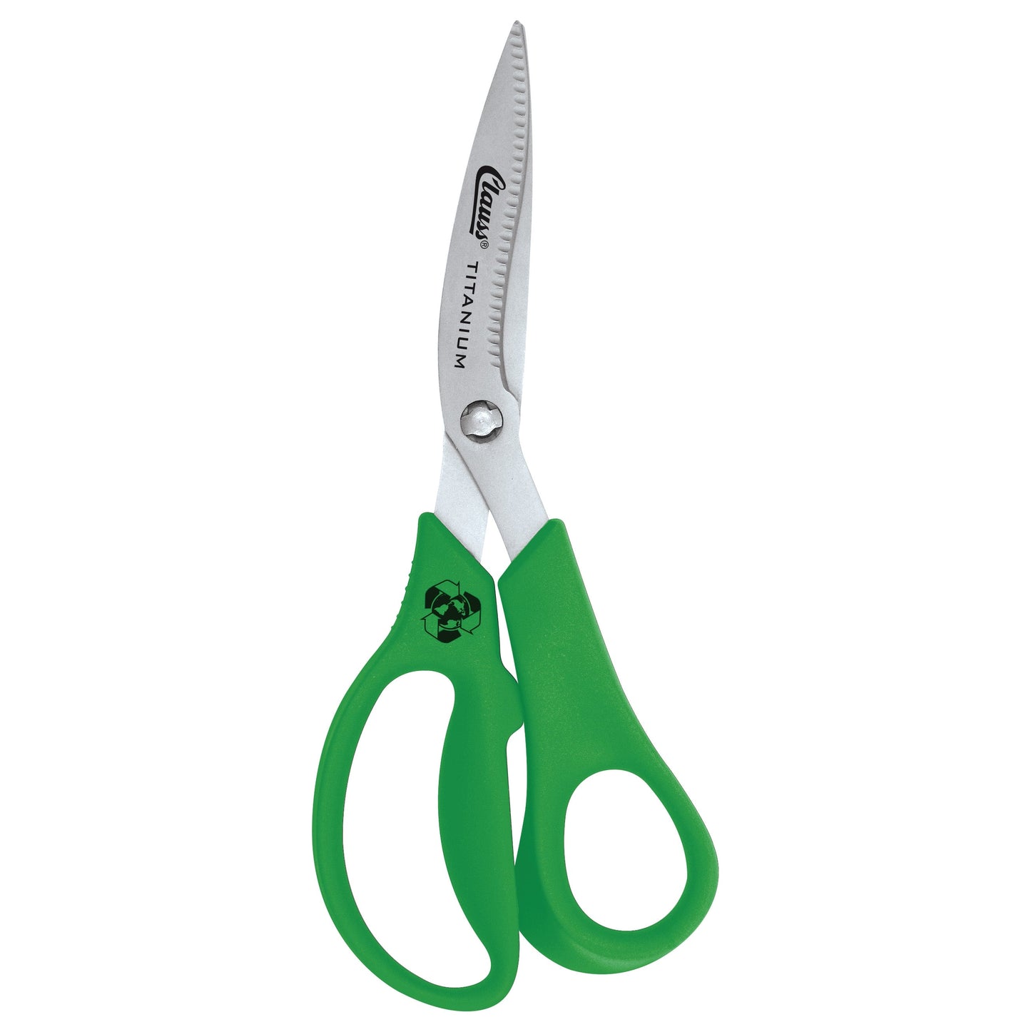 Clauss 8’’ Titanium Garden Shear with Sheath - 19594 - Floral and Lawn &