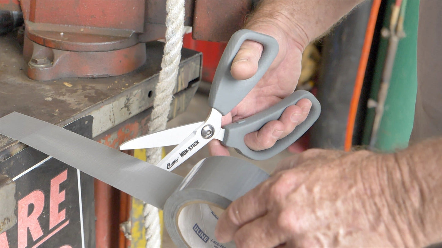 Clauss 9’’ Titanium Non Stick Shear Diamond Plate Handle - 19972 - Available for Purchase