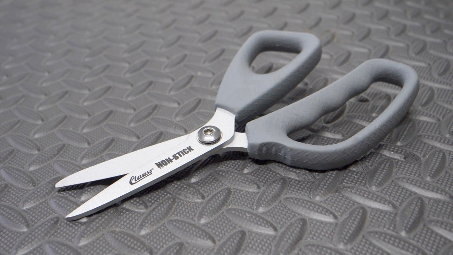 Clauss 9’’ Titanium Non Stick Shear Diamond Plate Handle - 19972 - Available for Purchase