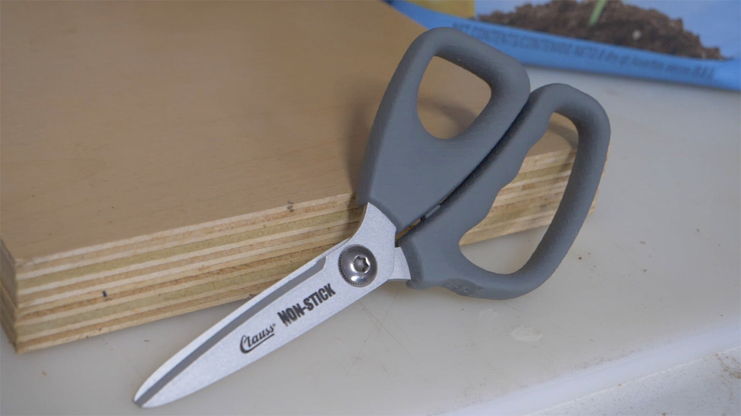 Clauss 9’’ Titanium Non Stick Shear Diamond Plate Handle - 19972 - Available for Purchase