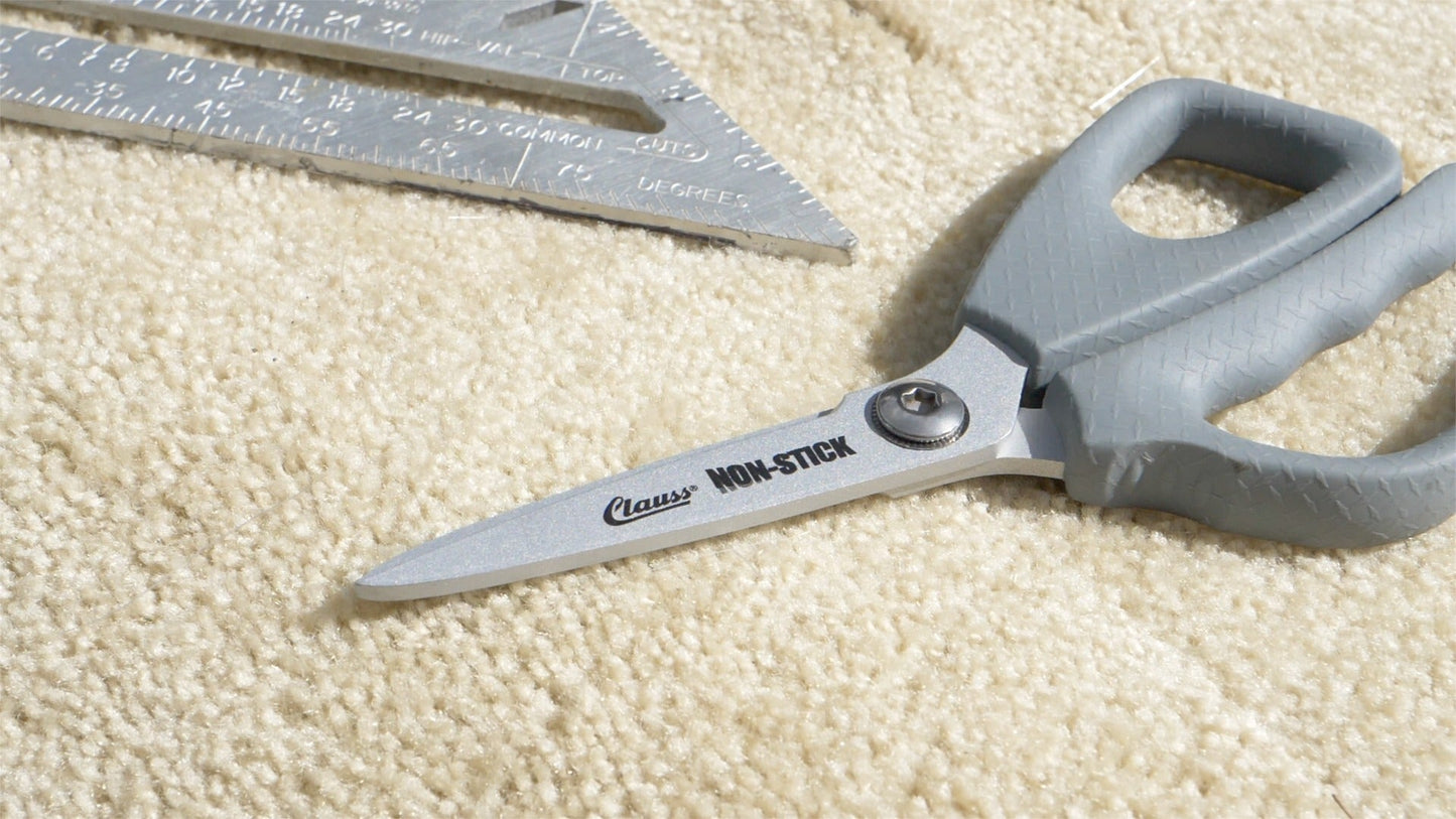 Clauss 9’’ Titanium Non Stick Shear Diamond Plate Handle - 19972 - Available for Purchase