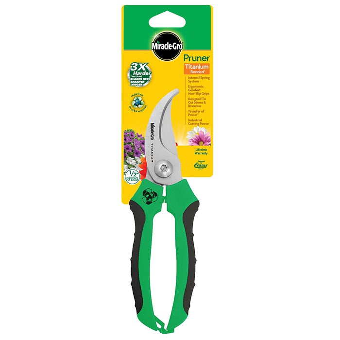 Clauss Miracle-Gro Enviro-Line 8’’ Ti Bypass Pruner - 18929
