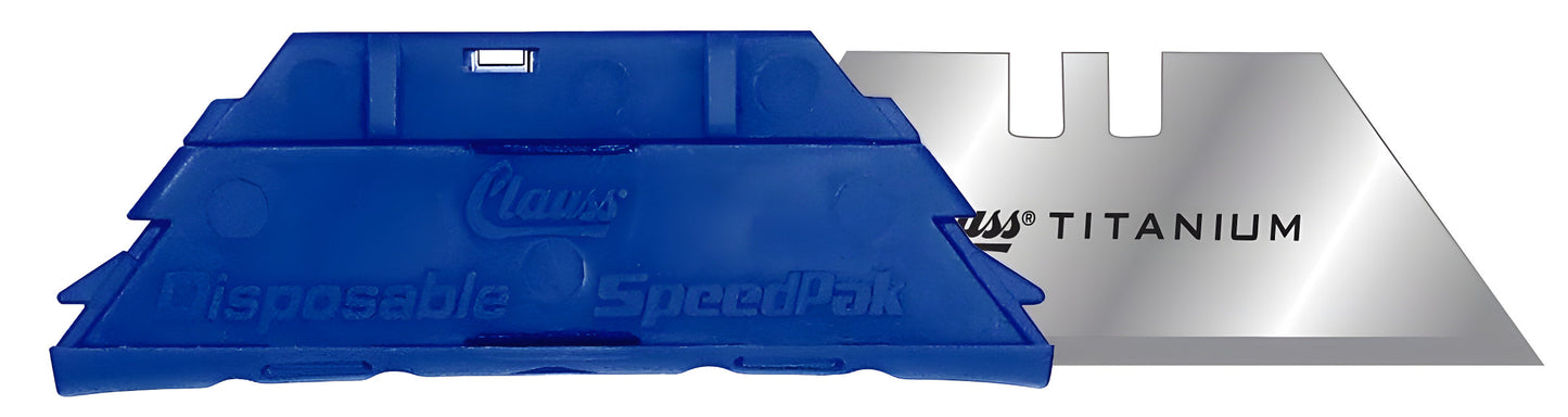 Clauss SpeedPak Scrape Replacement Cartridge/5 Titanium Bonded Blades - 18741 - Hardware & Industrial Cutting