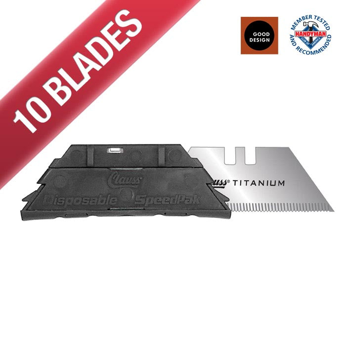 Clauss SpeedPak Ti Serrated Cartridge - 18439 - Hardware & Industrial Cutting