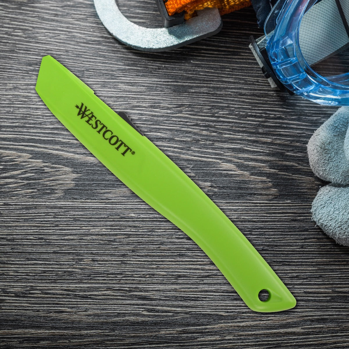 Clauss Westcott Full Size Safety Cutter Non Replaceable (17519) - Hardware & Industrial Cutting