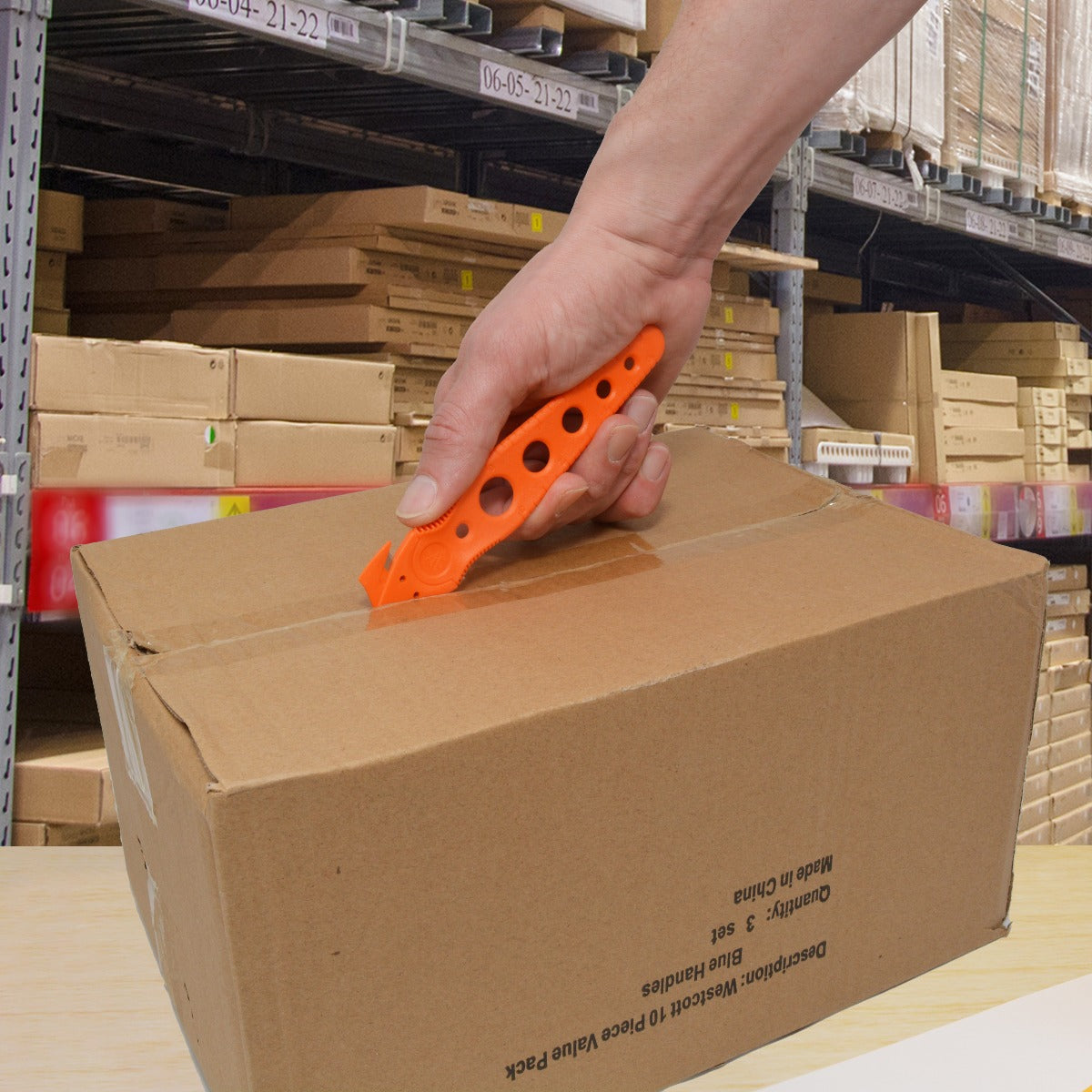 Clauss Westcott Saber Safety Cutters 50pk Orange - Hardware & Industrial Cutting