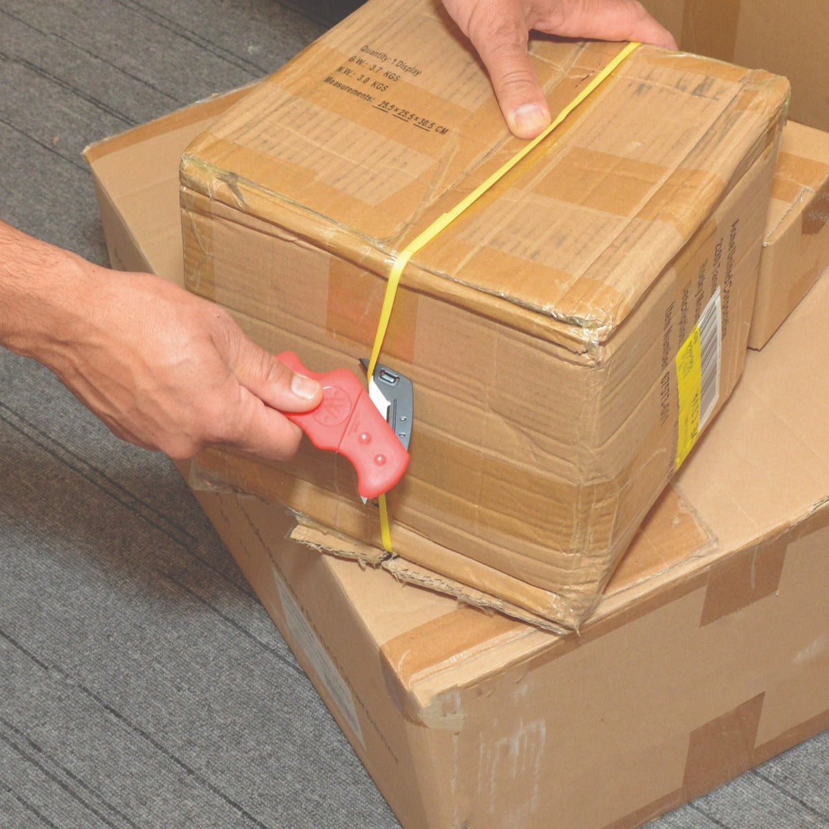 Clauss Westcott Single Sided Safety Knife with Ceramic Blade (00446) - Hardware & Industrial Cutting