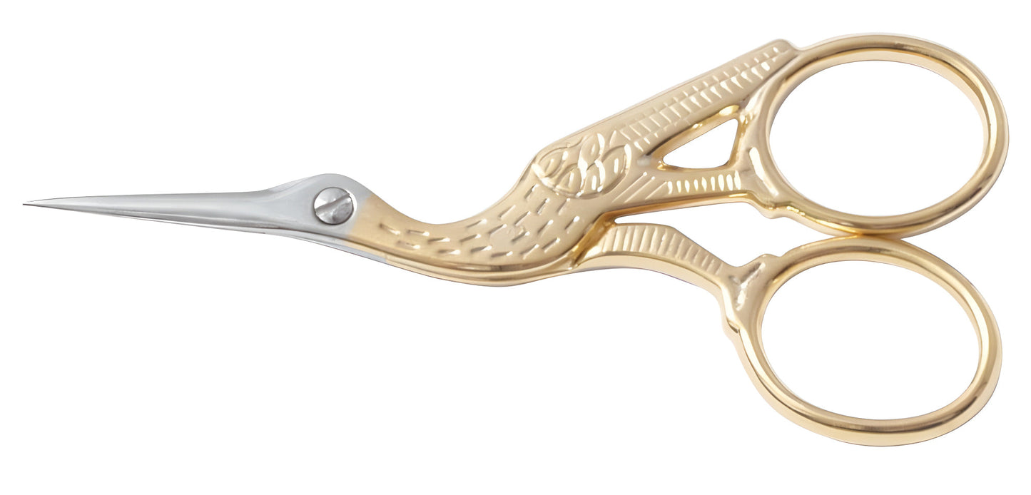 Clauss 3.5’’ Gold-Line Scissor - Stork Bows