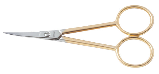 Clauss 4’’ Gold-Line Scissor - Curved Blades