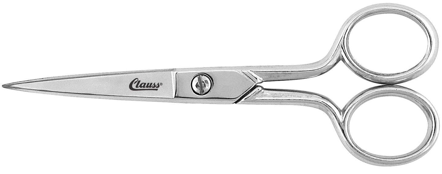 Clauss 5’’ Scissor - Straight Sharp Points - 12321 - Scissors Shears Cutters