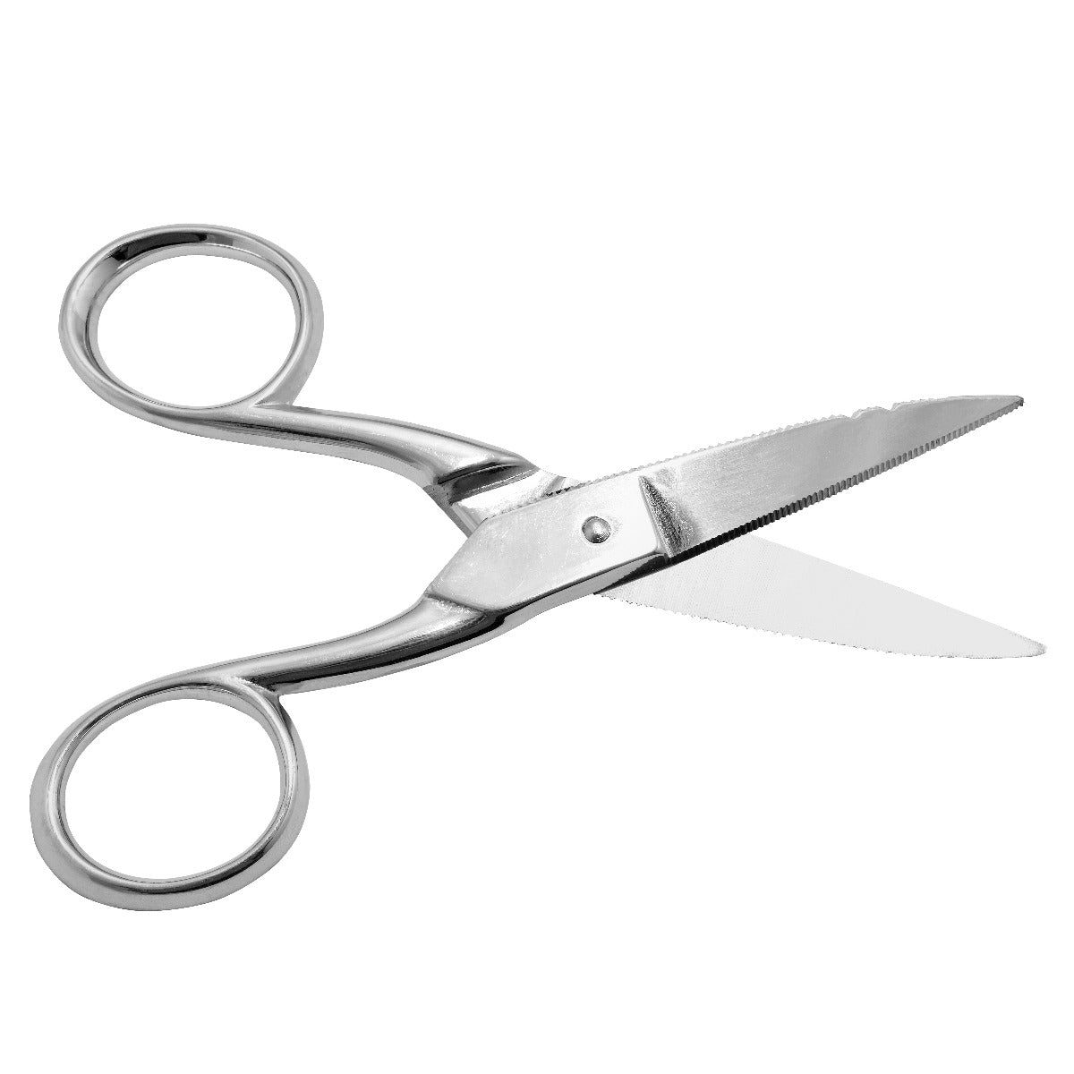 Clauss 5’’ Straight Scissor - Electrician’s Serrated Wire Cutting Notch