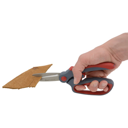 Clauss 8.5’’ Titanium Heavy Duty Straight Finger Loop Snips - Hardware & Industrial Cutting