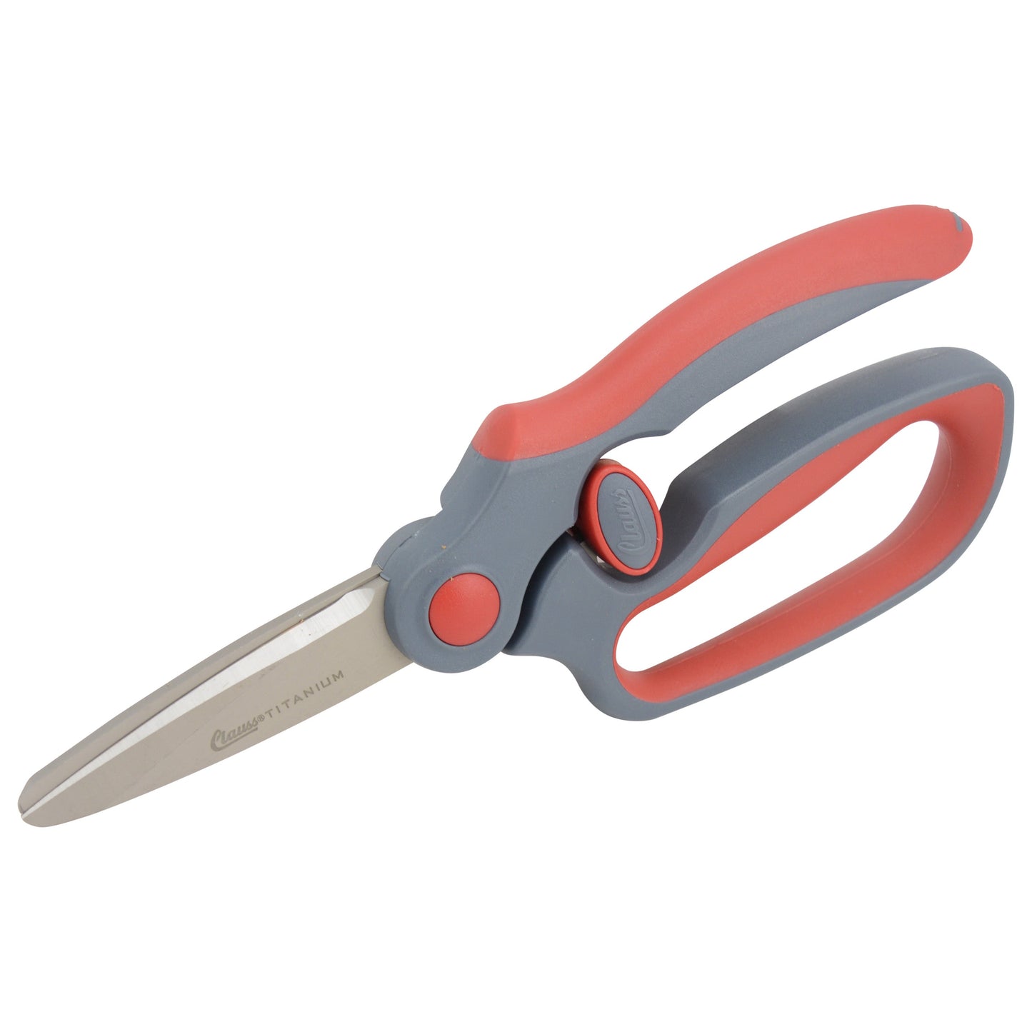 Clauss 8.5’’ Titanium Heavy Duty Straight Finger Loop Snips - Hardware & Industrial Cutting