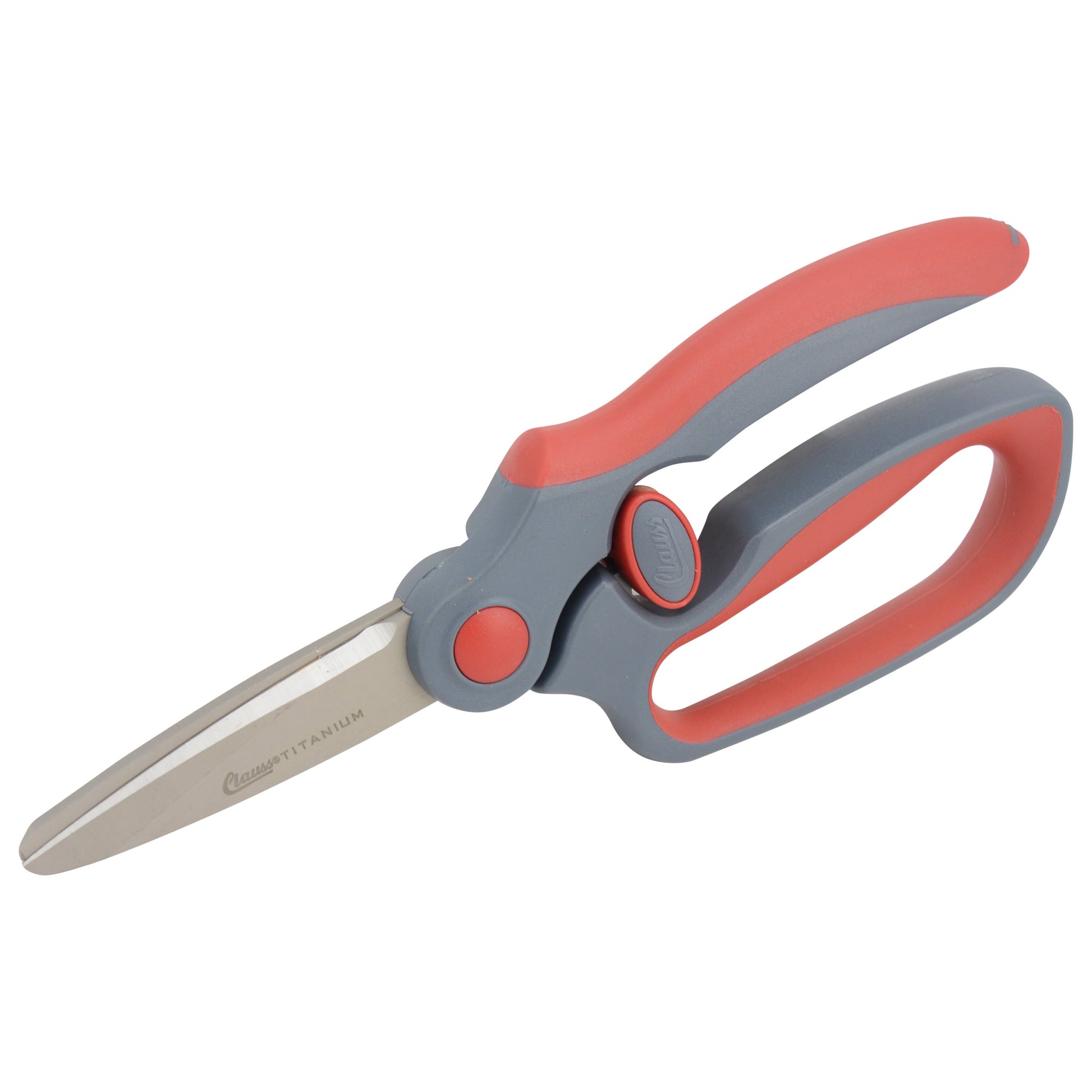 Clauss 8.5’’ Titanium Heavy Duty Straight Finger Loop Snips - Hardware & Industrial Cutting