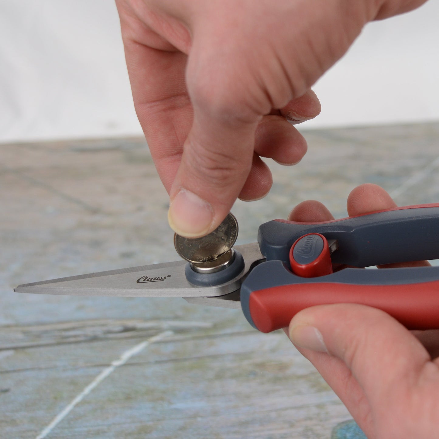 Clauss 8’’ Heavy Duty Stainless Steel Glide Snip - Hardware & Industrial Cutting