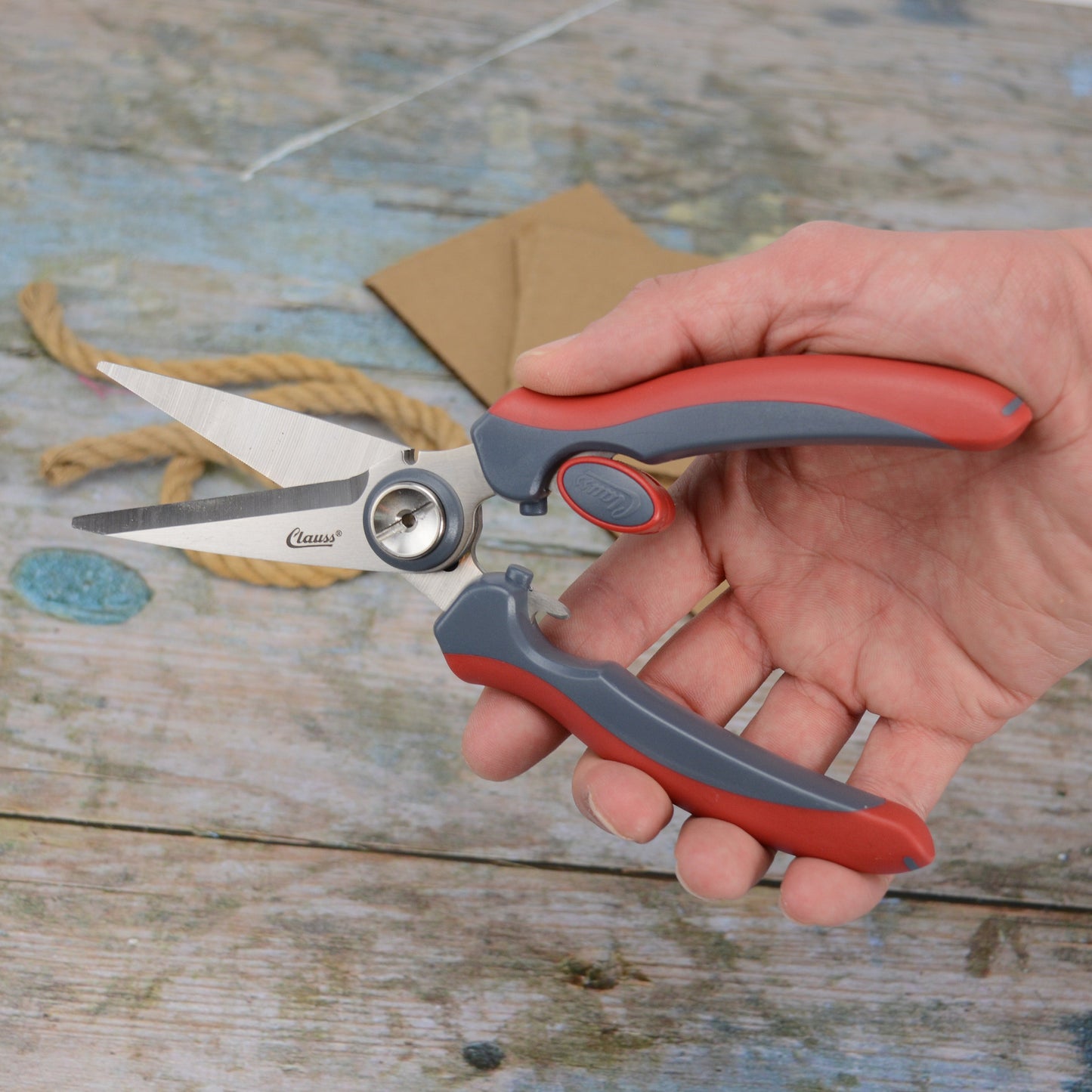 Clauss 8’’ Heavy Duty Stainless Steel Glide Snip - Hardware & Industrial Cutting