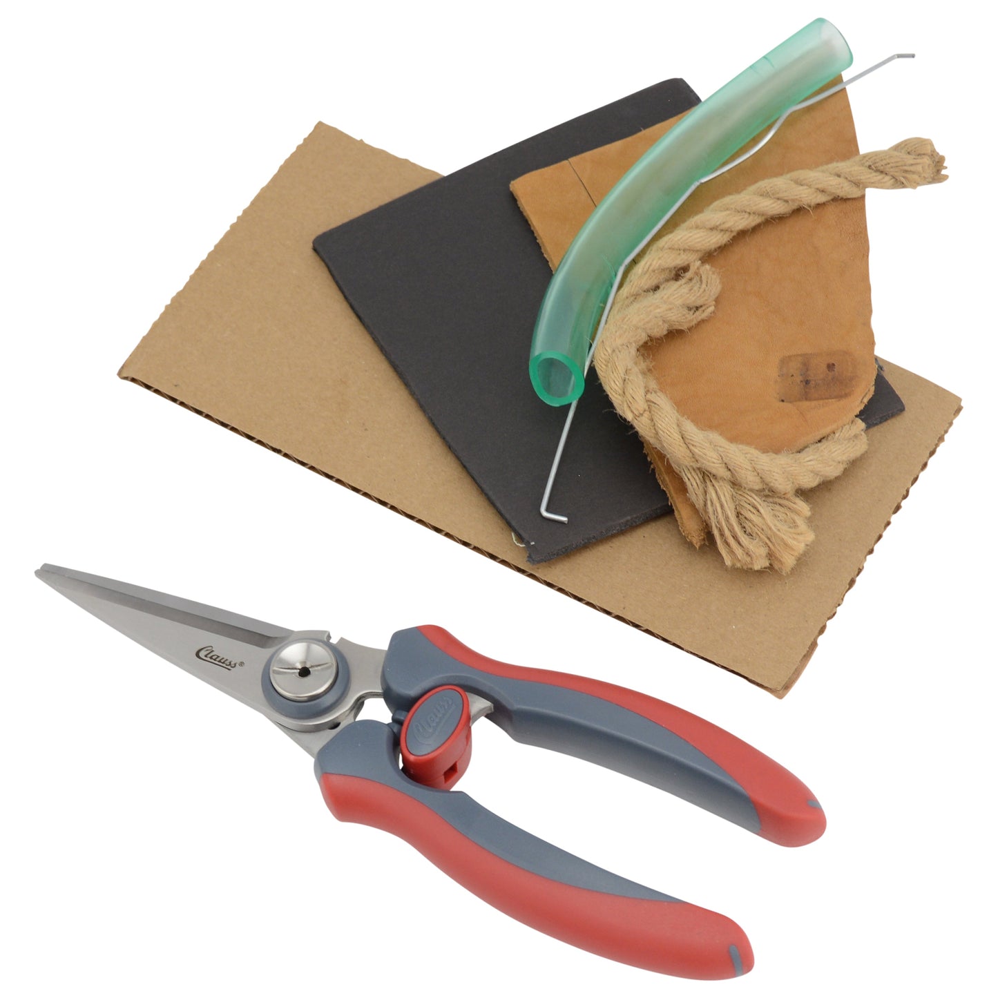 Clauss 8’’ Heavy Duty Stainless Steel Glide Snip - Hardware & Industrial Cutting