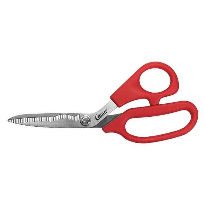 Clauss 8’’ Stainless Steel Wavy-Blade Bent Shears