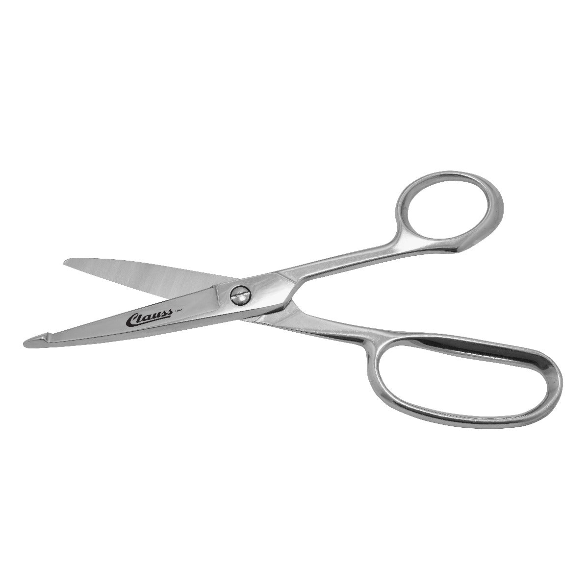 Clauss 8’’ Straight Shear - Flat Lower Tip Paramedic/Bandage - 11330 - Scissors Shears Cutters