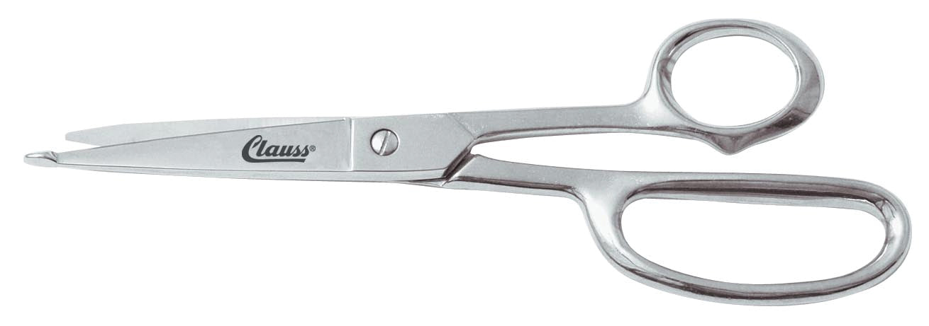 Clauss 8’’ Straight Shear - Flat Lower Tip Paramedic/Bandage - 11330 - Scissors Shears Cutters