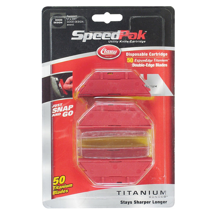 Clauss SpeedPak Ti Utility Cartridge 5-pack - 18088 - Hardware & Industrial Cutting