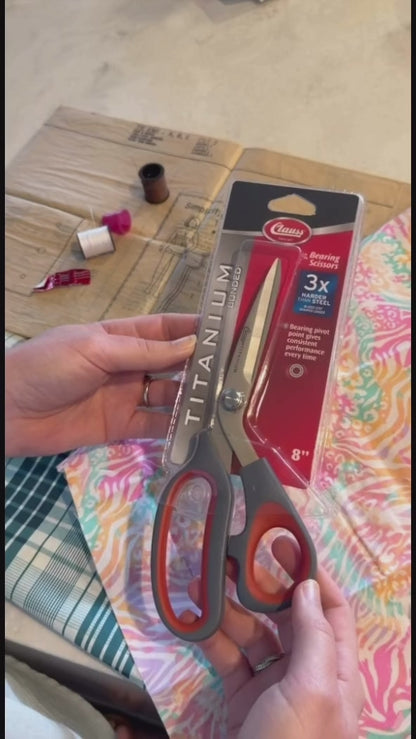 Clauss 8" Titanium Bearing Pivot Scissors
