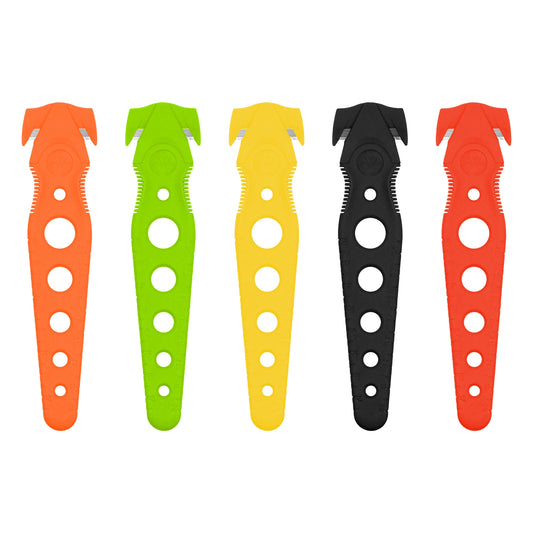 Clauss Westcott Saber Safety Cutters 5pk Assorted Colors - Hardware & Industrial Cutting